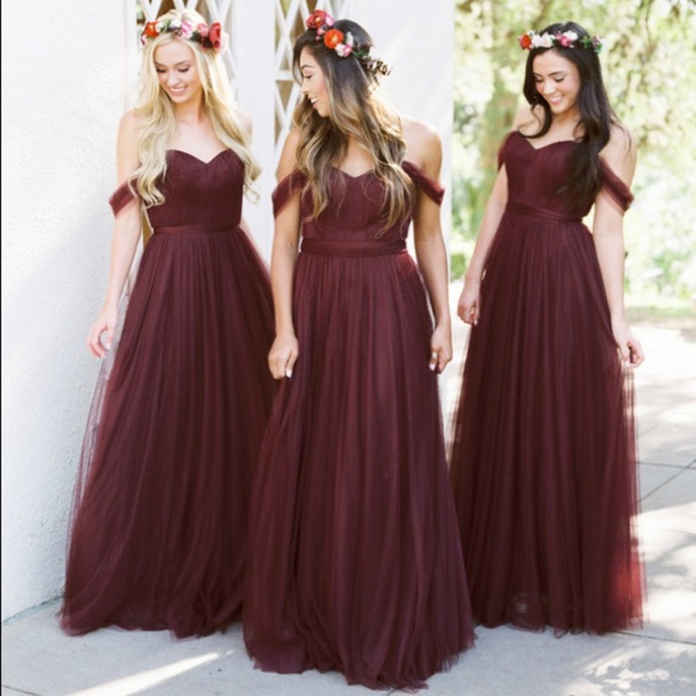 Revelry Rosalie Tulle Convertible Bridesmaid Dress